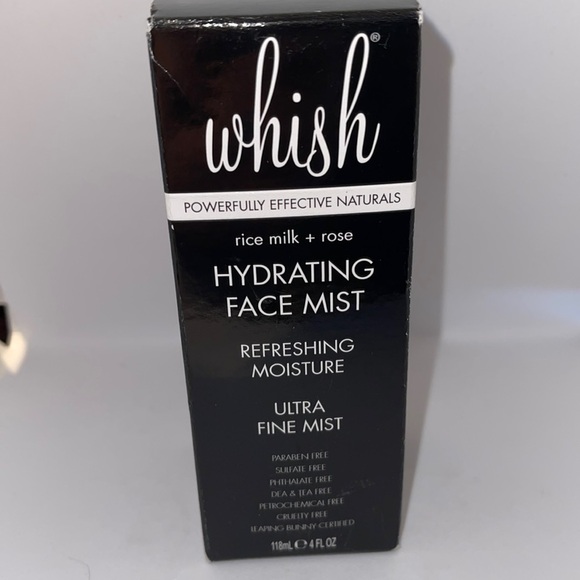 Whish Rice Milk Plus Rose Hydrating Face Mist 4 oz - Picture 1 of 4